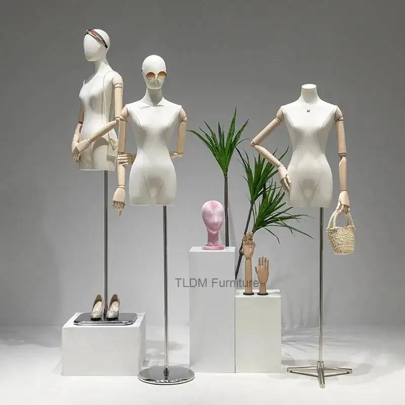 Pendant Mannequin Small for Chest with Upper-Body Joint Hand Women's Clothing Clothing Store Window Display Stand Frame FYMQ
Pendant Mannequin Small for Chest with Upper-Body Joint Hand Women's Clothing Clothing Store Window Display Stand Frame FYMQ