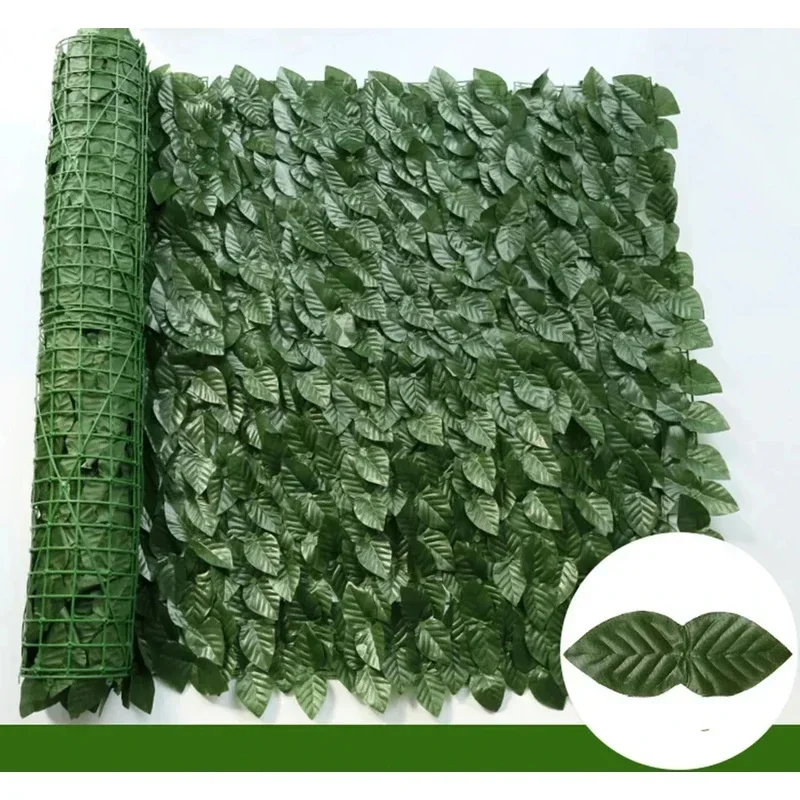Artificial Ivy Hedge Green Leaf Fence Panels Faux Privacy Fence Screen for Home Outdoor Garden Balcony Decoration 1X3m
Artificial Ivy Hedge Green Leaf Fence Panels Faux Privacy Fence Screen for Home Outdoor Garden Balcony Decoration 1X3m