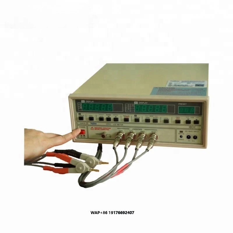 Industrial Digital LCR Meter - 0.1% High Accuracy, for Inductor/Capacitor/Resistor Testing, China Supplier
Industrial Digital LCR Meter - 0.1% High Accuracy, for Inductor/Capacitor/Resistor Testing, China Supplier