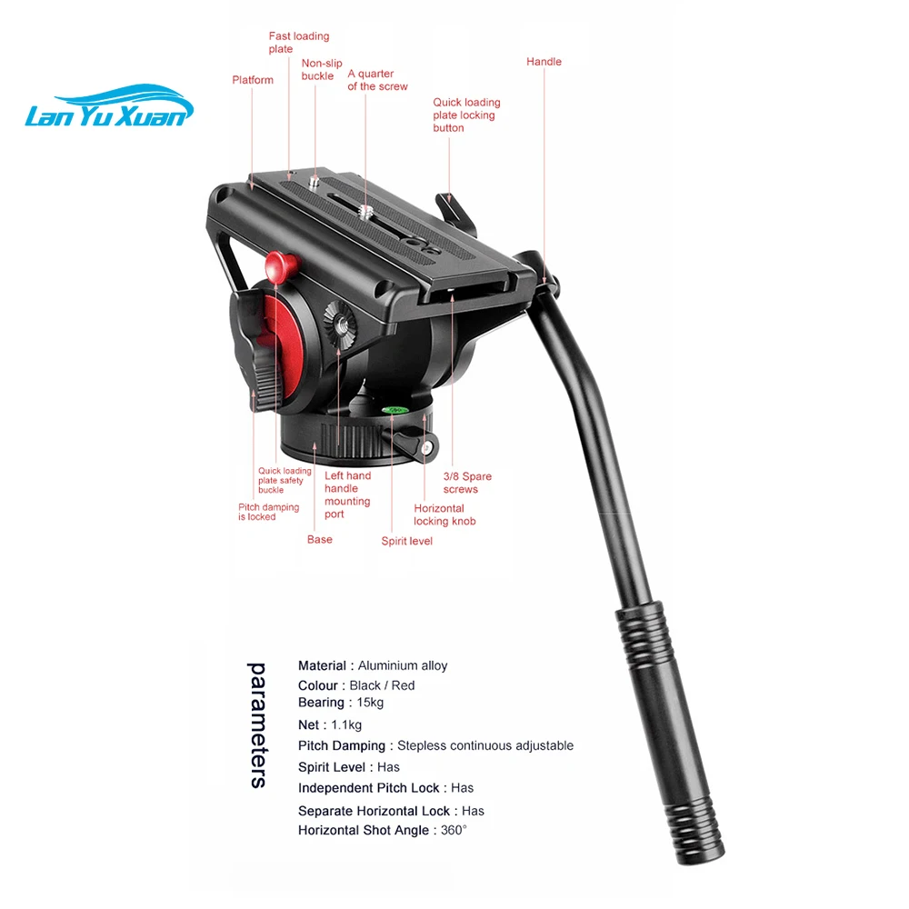 Professional Panoramic Ball Head Tilt Grip Photographic Tripod Ball Head Hydraulic Fluid Video Tripod Ball Head
Professional Panoramic Ball Head Tilt Grip Photographic Tripod Ball Head Hydraulic Fluid Video Tripod Ball Head