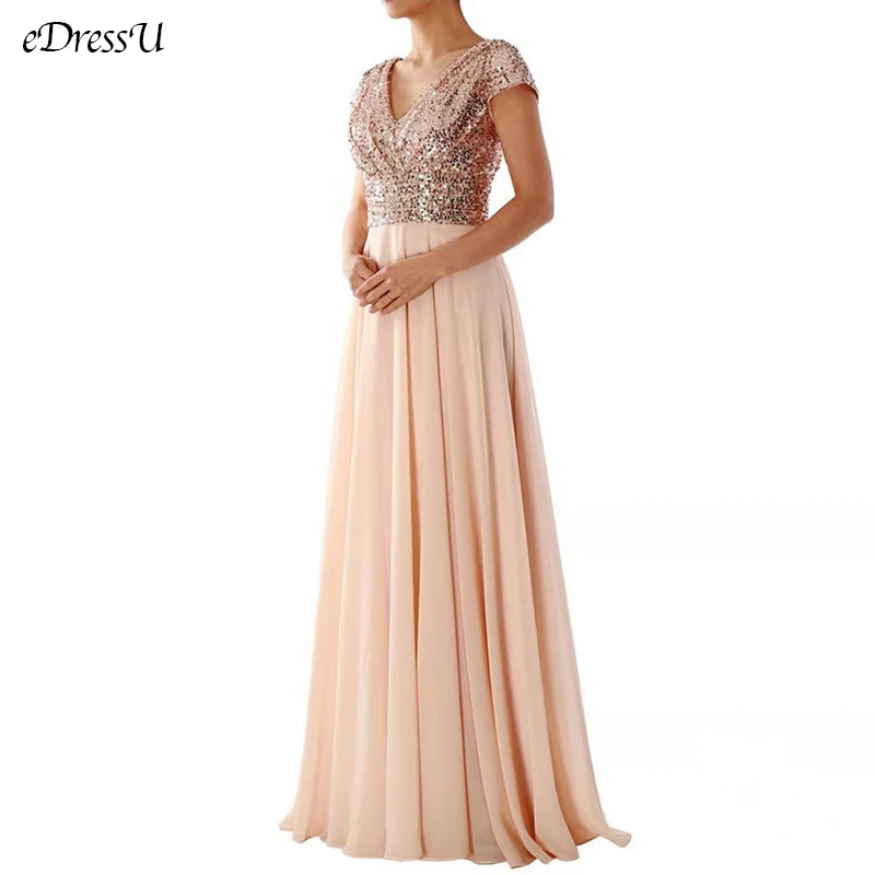 2023 A-line Evening Party Dress Sequins Chiffon Women Long Elegant Floor Length Prom Wedding Guest Bridesmaid Dress JNX-0010
2023 A-line Evening Party Dress Sequins Chiffon Women Long Elegant Floor Length Prom Wedding Guest Bridesmaid Dress JNX-0010