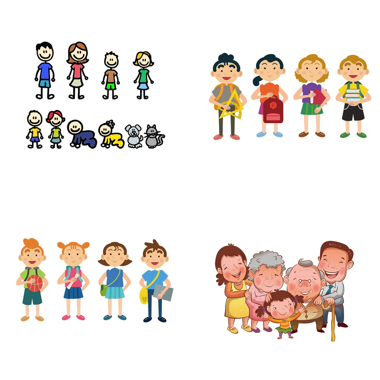 Famliy Car Stickers Products Sticker Decoration Personality, PVC Cute, Custom Accessories Rear Window Stickers Motorcycle Car
Famliy Car Stickers Products Sticker Decoration Personality, PVC Cute, Custom Accessories Rear Window Stickers Motorcycle Car