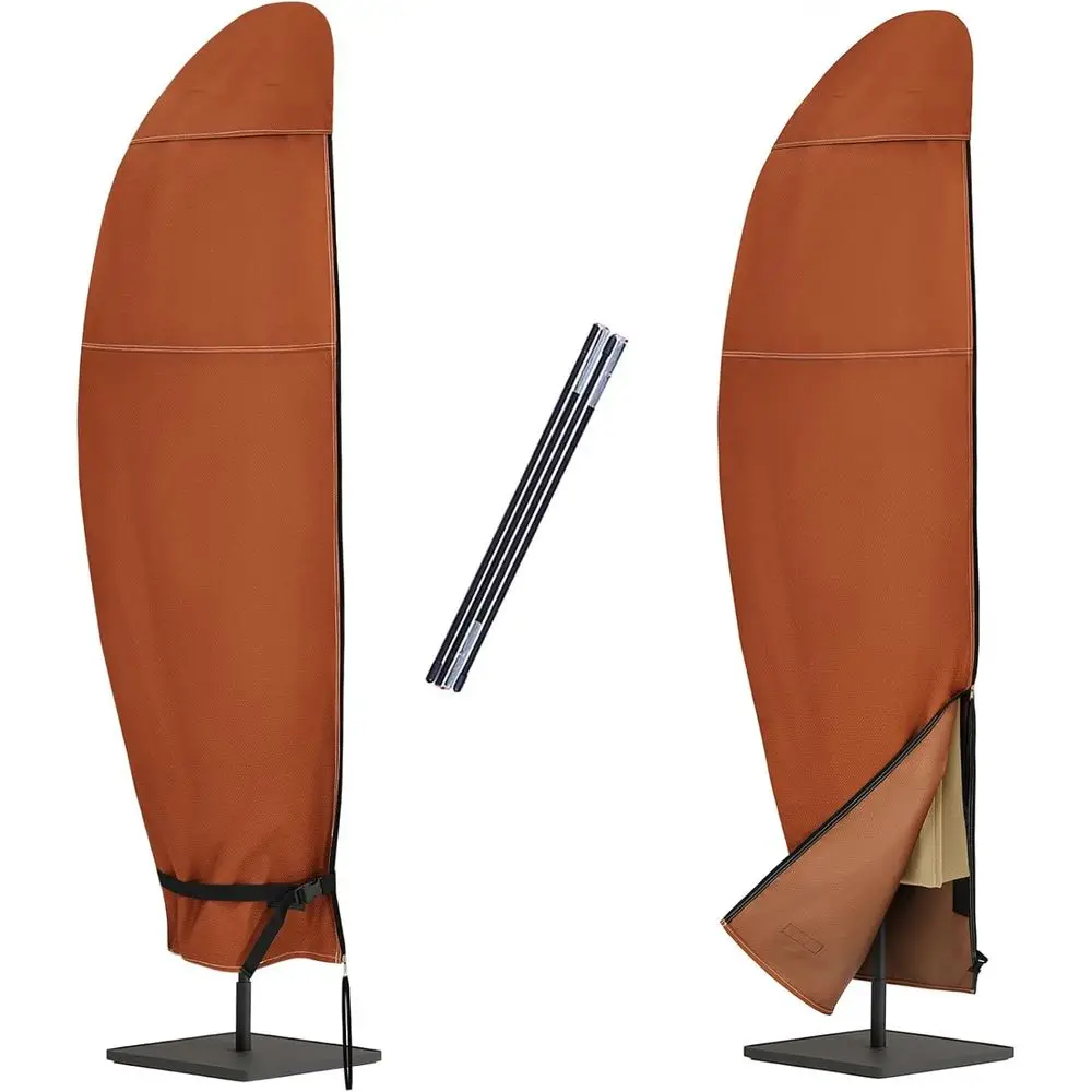 Водонепроницаемый чехол для уличного консольного зонта-банана, 10-11 футов, коричневый
Водонепроницаемый чехол для уличного консольного зонта-банана, 10-11 футов, коричневый