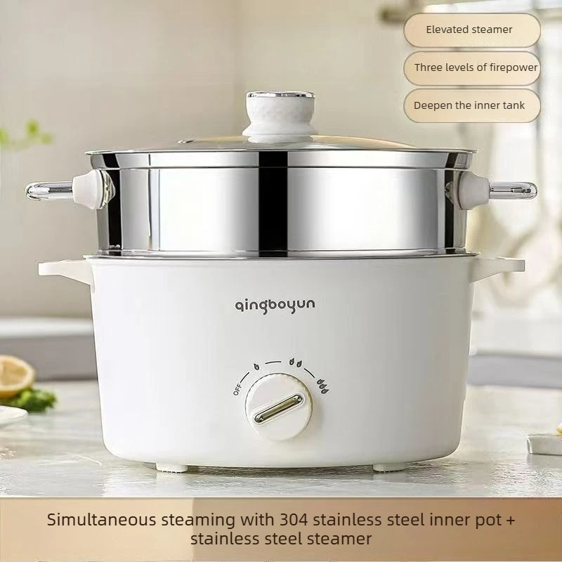 Multi function Electric Cooker 0 Coating 304 Stainless Steel Liner Visible Lid Double Layer Steaming for Home Daily Party
Multi function Electric Cooker 0 Coating 304 Stainless Steel Liner Visible Lid Double Layer Steaming for Home Daily Party