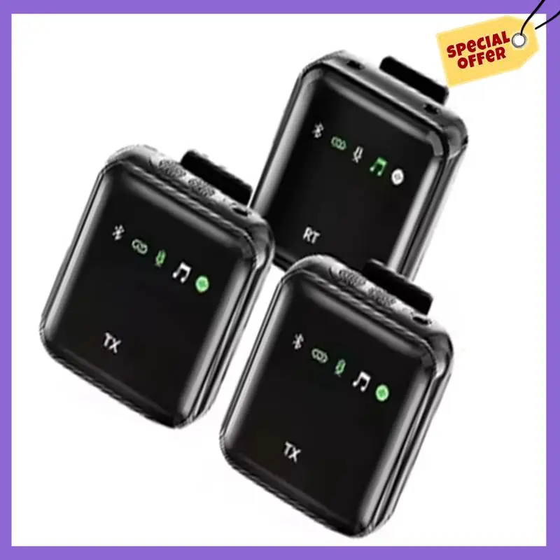 -A96Z 2.4G Wireless Lavalier Microphone System Audio Video Recording Microphone Mini Bluetooth Mic For Android/Camera/Laptop
-A96Z 2.4G Wireless Lavalier Microphone System Audio Video Recording Microphone Mini Bluetooth Mic For Android/Camera/Laptop