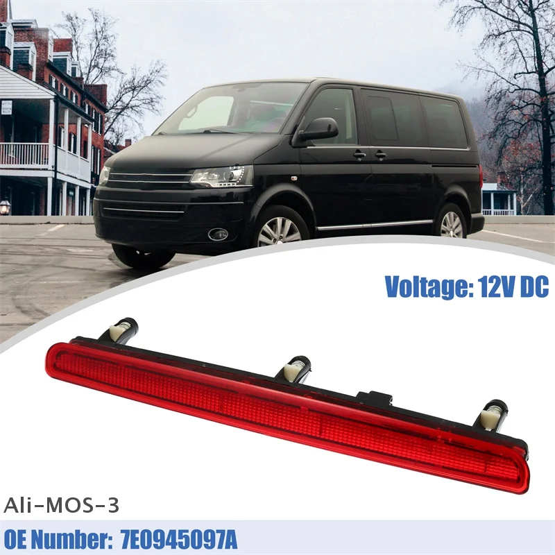 【S】Third Brake Light Compatible with VW Transporter T5 2003-2010, LED High Mount Stop Lamp, Replaces OE# 7E0945097A
【S】Third Brake Light Compatible with VW Transporter T5 2003-2010, LED High Mount Stop Lamp, Replaces OE# 7E0945097A
