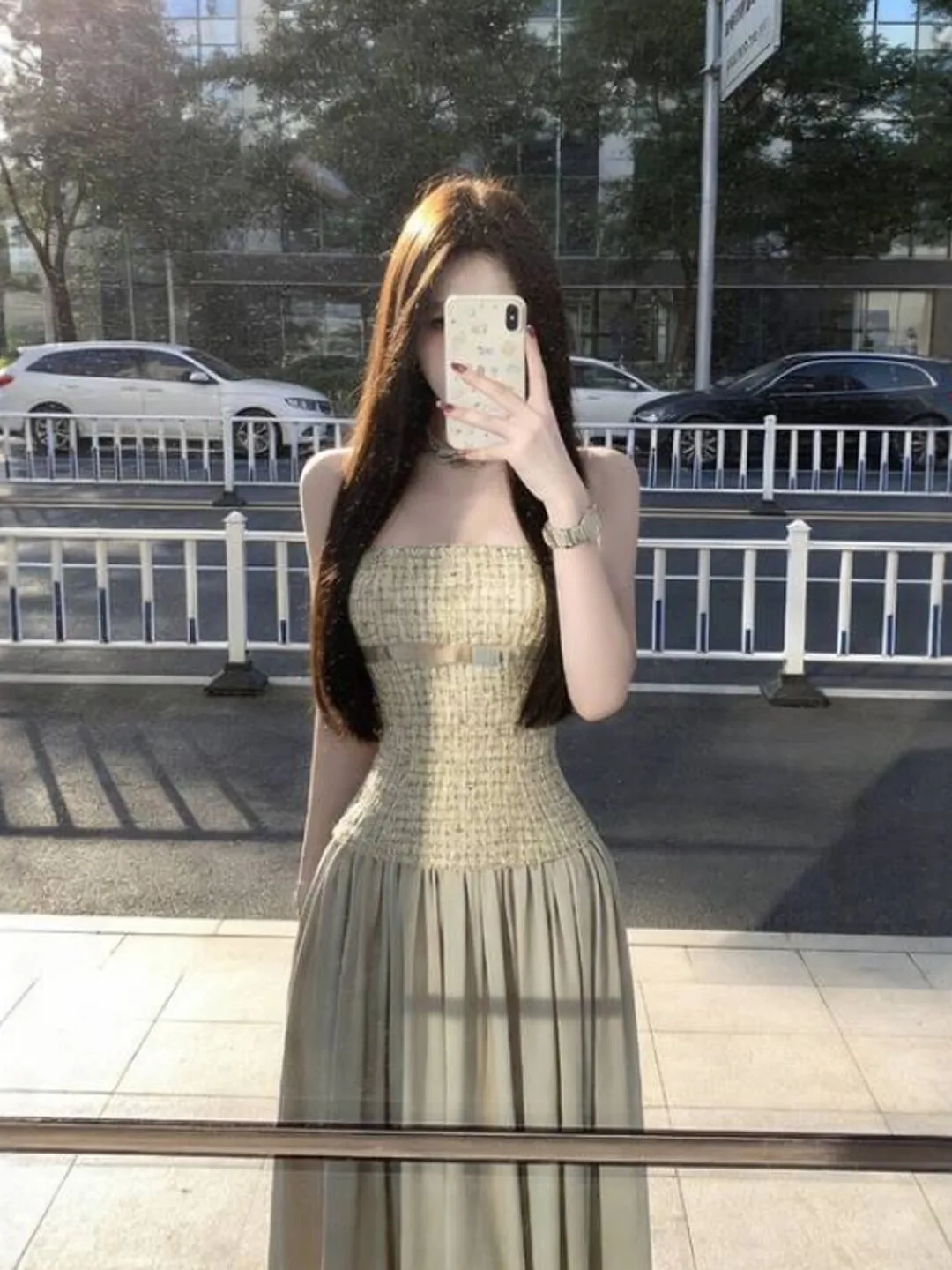 Retro Ladylike Style Sexy Strapless Slim Fit Long Dress Korean Fashion Waist Cinched Summer Dress for Women City Commute Busi...
Retro Ladylike Style Sexy Strapless Slim Fit Long Dress Korean Fashion Waist Cinched Summer Dress for Women City Commute Busi...