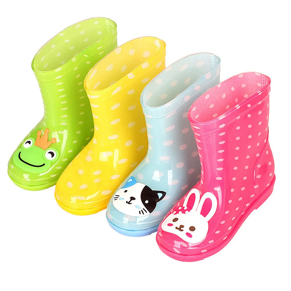 Waterproof Kids Rain Boots Cute Cartoon Design Anti-Slip PVC Shoes for Toddlers and Children Rainwear Footwear Size 29 Pink
Waterproof Kids Rain Boots Cute Cartoon Design Anti-Slip PVC Shoes for Toddlers and Children Rainwear Footwear Size 29 Pink