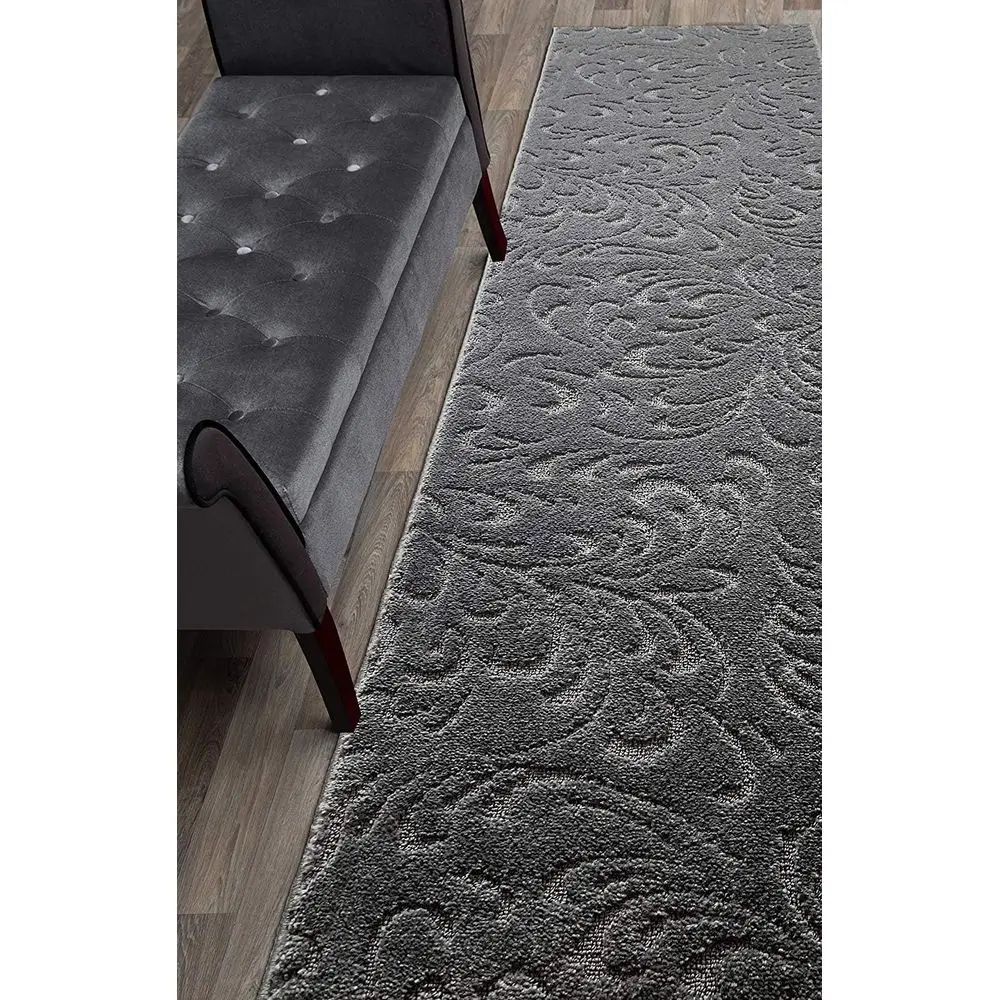 24 ft Extra Long Grey Charcoal Kitchen Hallway Runner Rug - Non-Slip, Washable, Customizable for Stairs, Bedrooms, Bathrooms, En
24 ft Extra Long Grey Charcoal Kitchen Hallway Runner Rug - Non-Slip, Washable, Customizable for Stairs, Bedrooms, Bathrooms, En