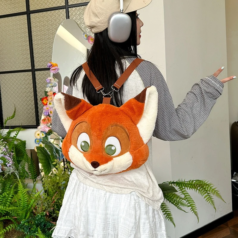 Рюкзак Zootopia «Большая лиса» — милый рюкзак в стиле плюшевой куклы Джуди, повседневный, для путешествий, школы, покупок, большой вместимости, для детей
Рюкзак Zootopia «Большая лиса» — милый рюкзак в стиле плюшевой куклы Джуди, повседневный, для путешествий, школы, покупок, большой вместимости, для детей