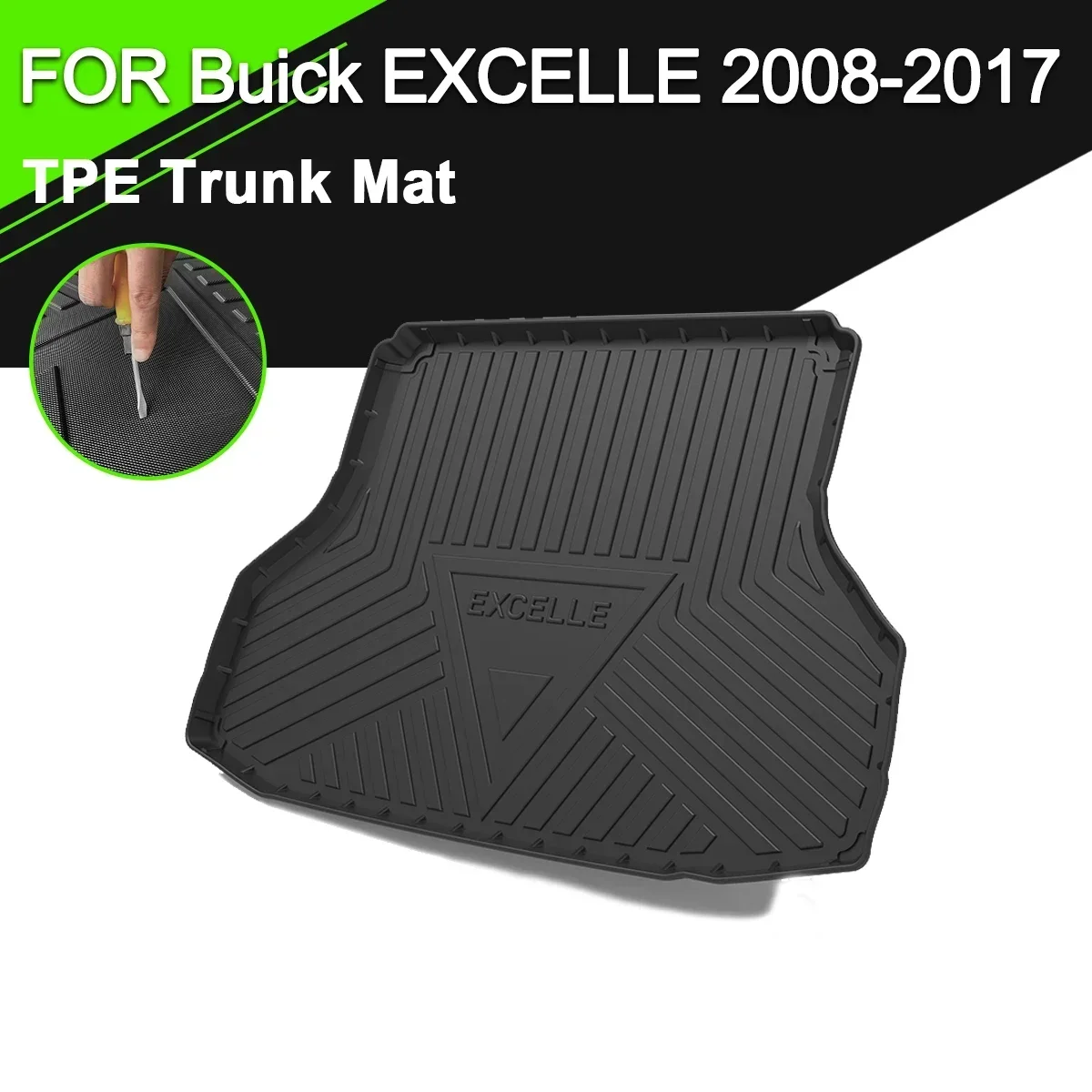 Car Rear Trunk Cover Mat TPE Waterproof Non-Slip Rubber Cargo Liner Accessories For Buick EXCELLE 2008-2017
Car Rear Trunk Cover Mat TPE Waterproof Non-Slip Rubber Cargo Liner Accessories For Buick EXCELLE 2008-2017