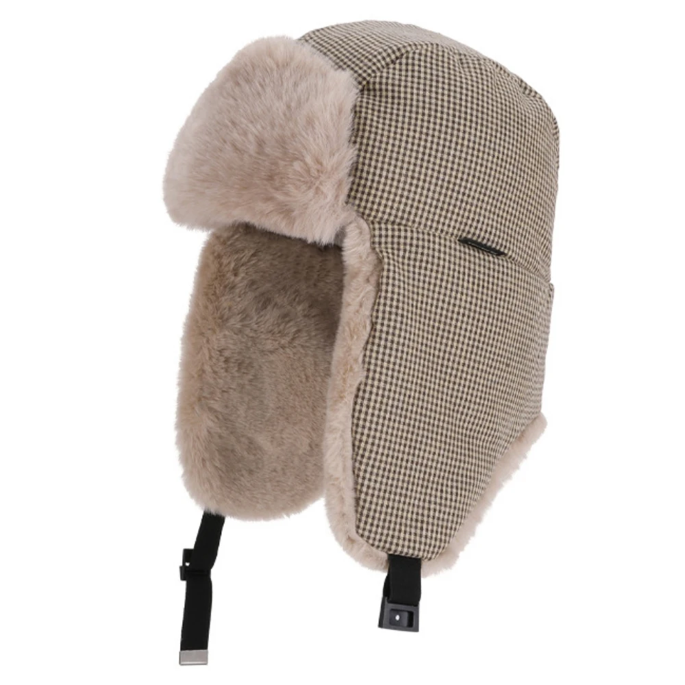HT4868 Bomber Hat Plaid Russian Caps Thick Warm Autumn Winter Hat Men Women Ski Trapper Earflap Cap Male Female Russian Fur Hat 
HT4868 Bomber Hat Plaid Russian Caps Thick Warm Autumn Winter Hat Men Women Ski Trapper Earflap Cap Male Female Russian Fur Hat