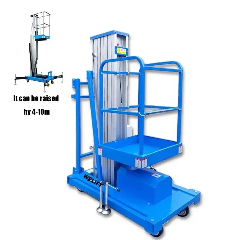 6M 8M 10m personal lift single mast electric lift aluminum alloy human lift platform electric scaffold
6M 8M 10m personal lift single mast electric lift aluminum alloy human lift platform electric scaffold