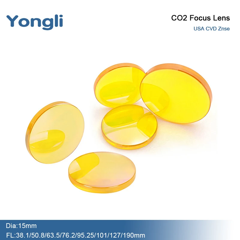 Yongli USA CVD ZnSe диаметром 15 мм, фокусная линза CO2 FL 38,1/50,8/63,5/76,2/101,6/127 мм для лазерных гравировальных станков
Yongli USA CVD ZnSe диаметром 15 мм, фокусная линза CO2 FL 38,1/50,8/63,5/76,2/101,6/127 мм для лазерных гравировальных станков