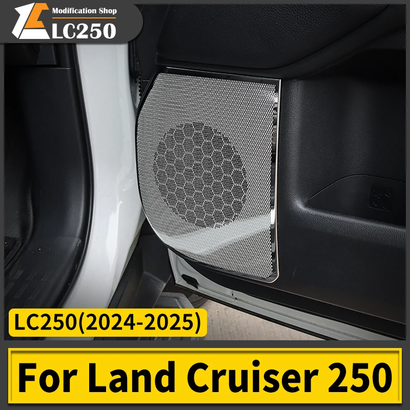 Для Land Cruiser Prado LC250 First Edition 1958 года, крышки звуковых сигналов передних и задних дверей 2024-2025, аксессуары для модификации интерьера
Для Land Cruiser Prado LC250 First Edition 1958 года, крышки звуковых сигналов передних и задних дверей 2024-2025, аксессуары для модификации интерьера