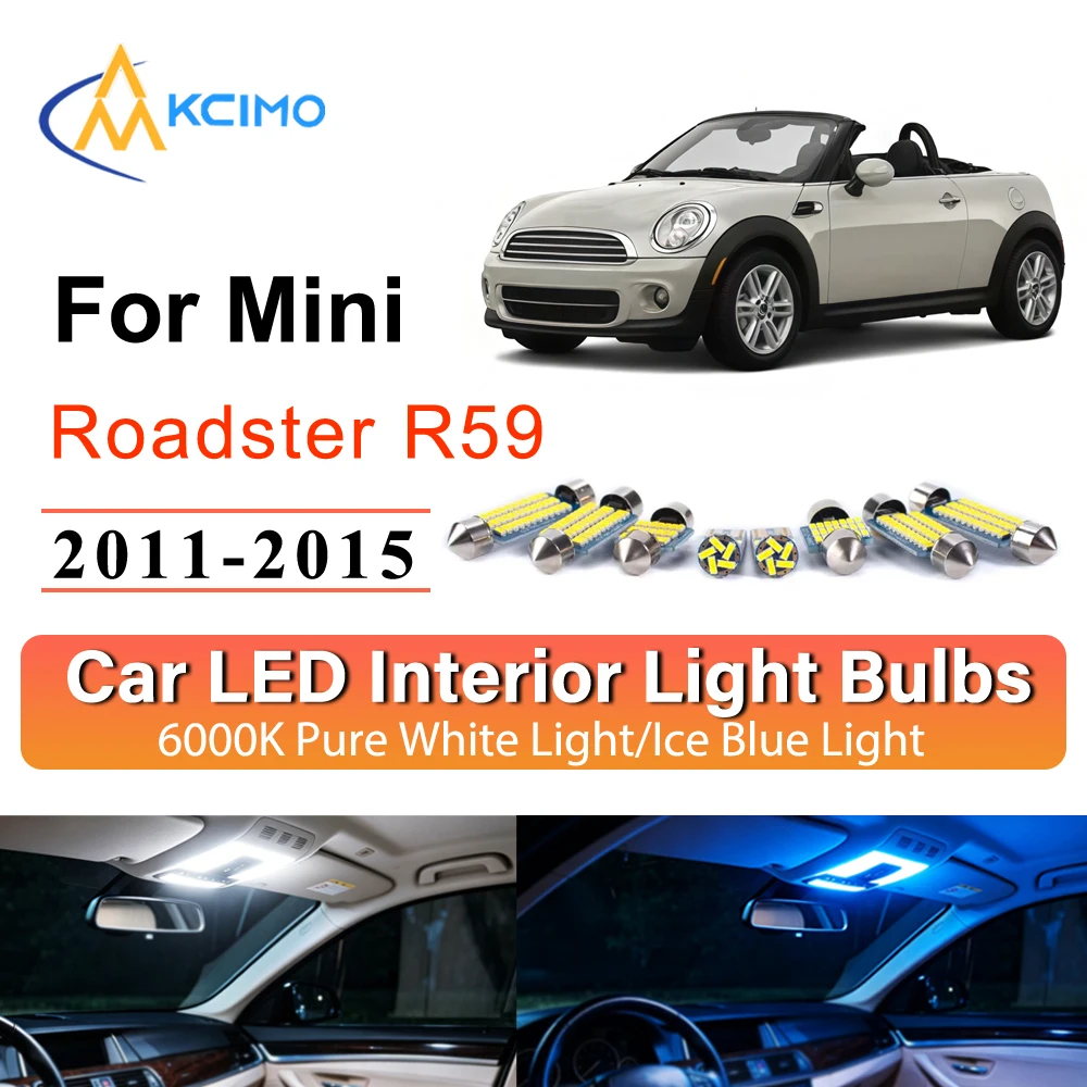 For Mini Roadster R59 2011-2015 Car Interior LED Lighting Kit No Wiring Dome Map Footwell Dash Light Auto Accessories
For Mini Roadster R59 2011-2015 Car Interior LED Lighting Kit No Wiring Dome Map Footwell Dash Light Auto Accessories