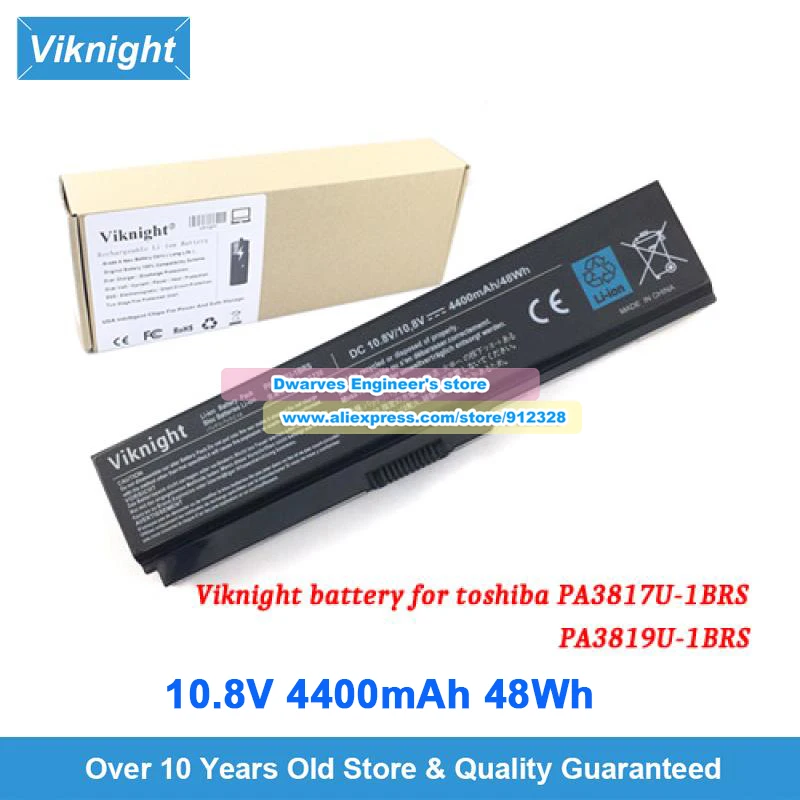 Viknight PA3819U-1BRS PA3817U-1BRS Аккумулятор 10.8V 4400mAh для Toshiba Portege M800 Qosmio T550 Satellite A665 L600 L655 L750 C660
Viknight PA3819U-1BRS PA3817U-1BRS Аккумулятор 10.8V 4400mAh для Toshiba Portege M800 Qosmio T550 Satellite A665 L600 L655 L750 C660