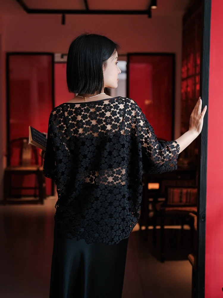 Шелковый топ Ele Bal с кружевными вставками, драпировкой и защитой от морщин, класса люкс, с длинным рукавом, на одно плечо, оригинальный дизайн, лето 2024
Шелковый топ Ele Bal с кружевными вставками, драпировкой и защитой от морщин, класса люкс, с длинным рукавом, на одно плечо, оригинальный дизайн, лето 2024