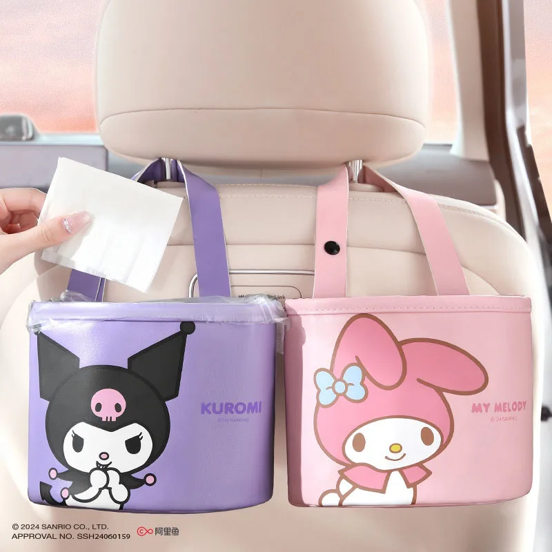 Sanrioed Car Storage Box Foldable Multifunctional Large Capacity Seat Back Storage Bag Cartoon Kuromi Car Accessories Gift
Sanrioed Car Storage Box Foldable Multifunctional Large Capacity Seat Back Storage Bag Cartoon Kuromi Car Accessories Gift