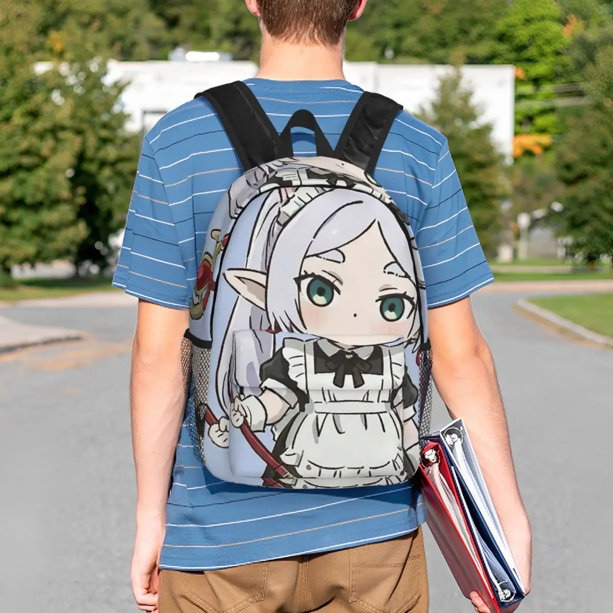 Frieren Beyond Journey's End Anime Backpack Student BookBag Children School Bag Laptop Shoulder Bags for Boys Girls
Frieren Beyond Journey's End Anime Backpack Student BookBag Children School Bag Laptop Shoulder Bags for Boys Girls