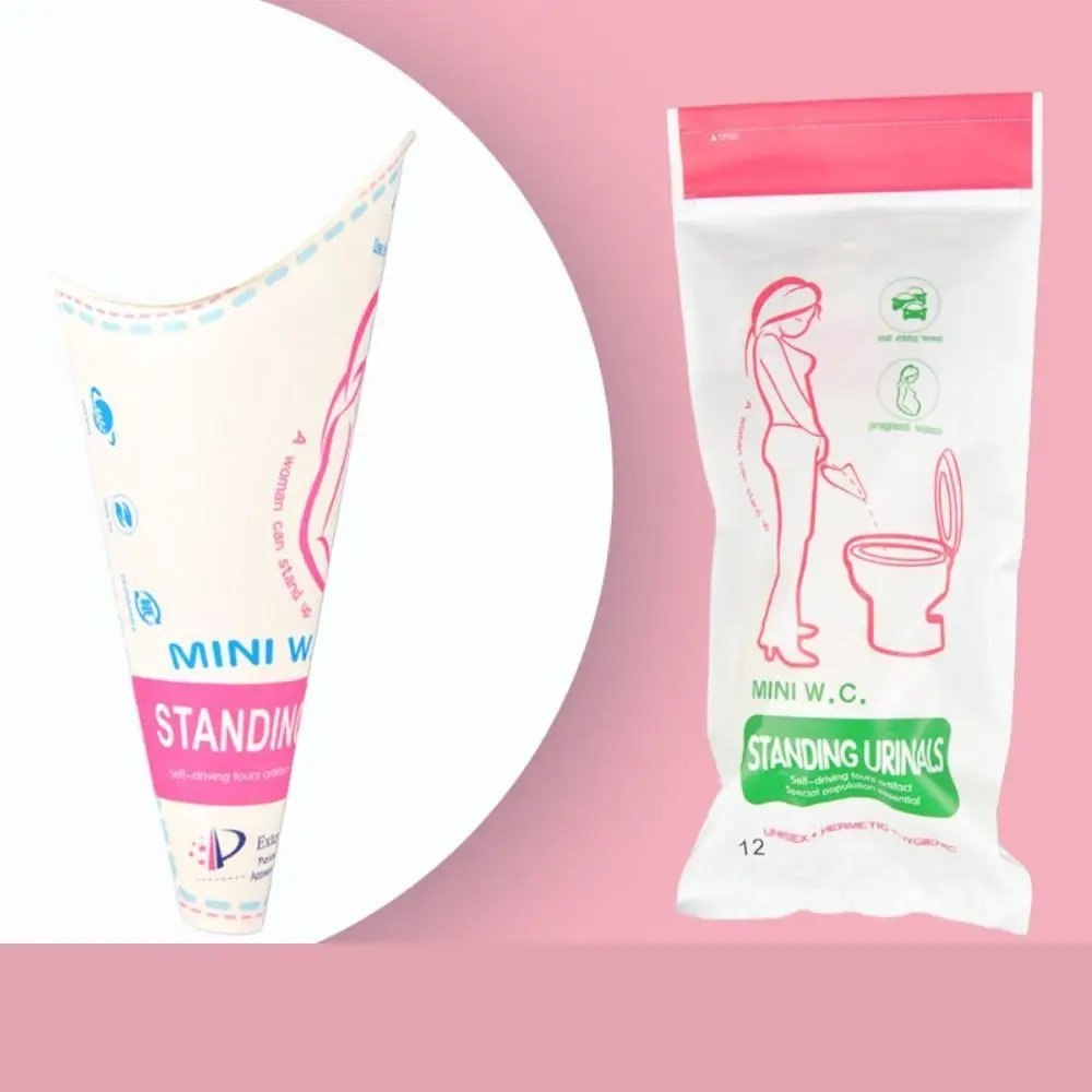 12pcs Waterproof Disposable Paper Urinal Paper Portable Paper Urinal Toilet Universal Leak-Proof Standing Pee Cup Outdoor
12pcs Waterproof Disposable Paper Urinal Paper Portable Paper Urinal Toilet Universal Leak-Proof Standing Pee Cup Outdoor