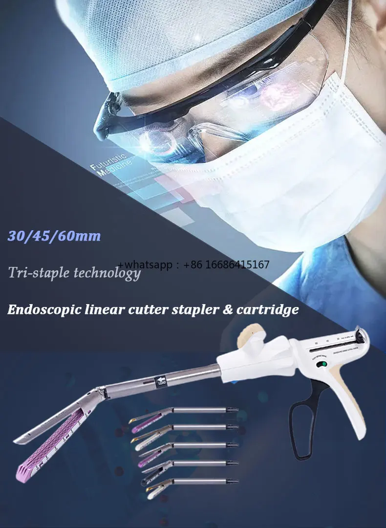 Wholesale Disposable Endoscopic Cutter Stapler And Assembly Medial Linear Cutter Stapler Endo Stapler
Wholesale Disposable Endoscopic Cutter Stapler And Assembly Medial Linear Cutter Stapler Endo Stapler