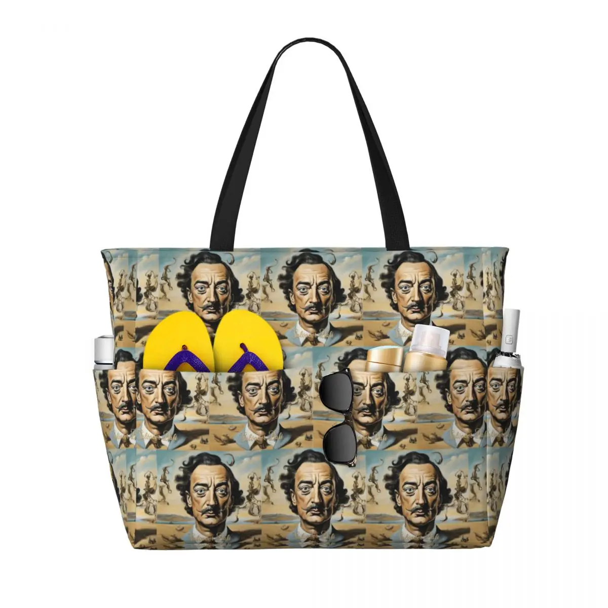 Salvador Dali Beach Tote Bag Sport Gym Yoga Duffle Large Tote Bag Women Travel Bag Fitness bag
Salvador Dali Beach Tote Bag Sport Gym Yoga Duffle Large Tote Bag Women Travel Bag Fitness bag