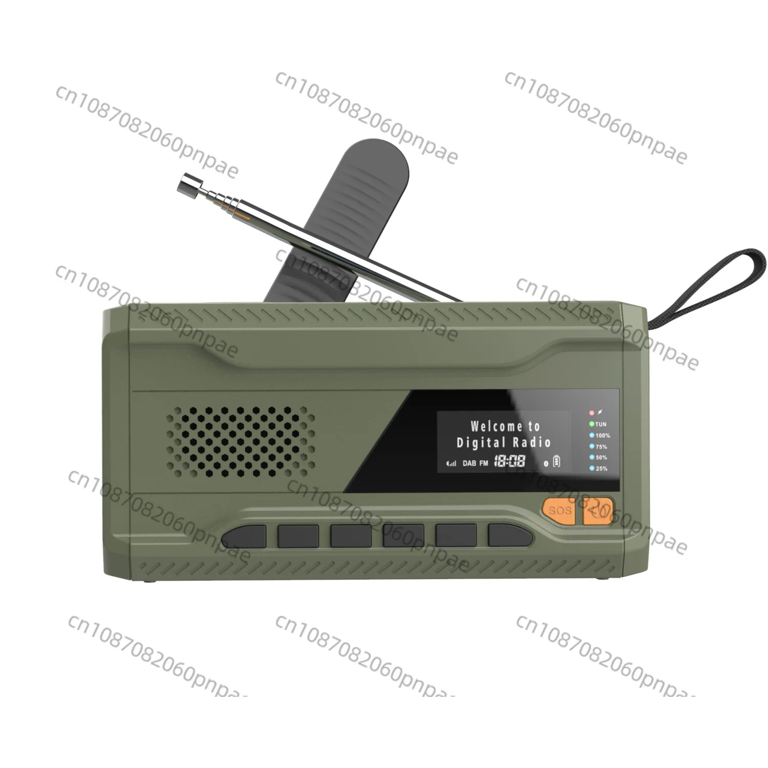 Аварийное радио DAB/FM/Bluetooth с рукояткой, солнечная зарядка, встроенный аккумулятор 4500
Аварийное радио DAB/FM/Bluetooth с рукояткой, солнечная зарядка, встроенный аккумулятор 4500