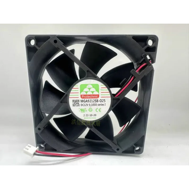 HJY 1 piece Protechnic MGA9212SB-O25 DC12V 0.105A 2-wire cooling fan 92*25mm
HJY 1 piece Protechnic MGA9212SB-O25 DC12V 0.105A 2-wire cooling fan 92*25mm