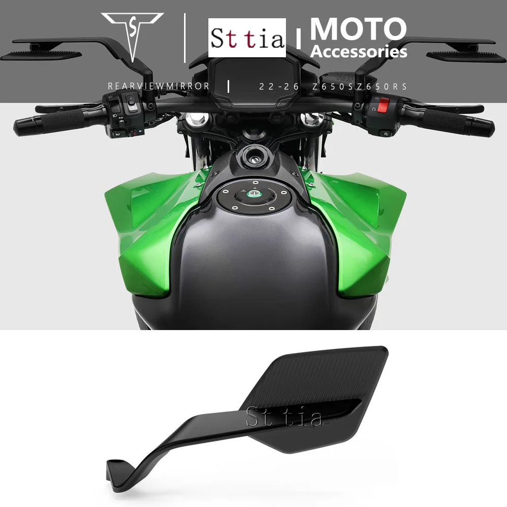New For Kawasaki Z650S Z 650S z650s 2026 Z650RS Z650 RS 2022-2025 Motorcycles Side Wind Wing Adjustable Rotating Rearview Mirror
New For Kawasaki Z650S Z 650S z650s 2026 Z650RS Z650 RS 2022-2025 Motorcycles Side Wind Wing Adjustable Rotating Rearview Mirror
