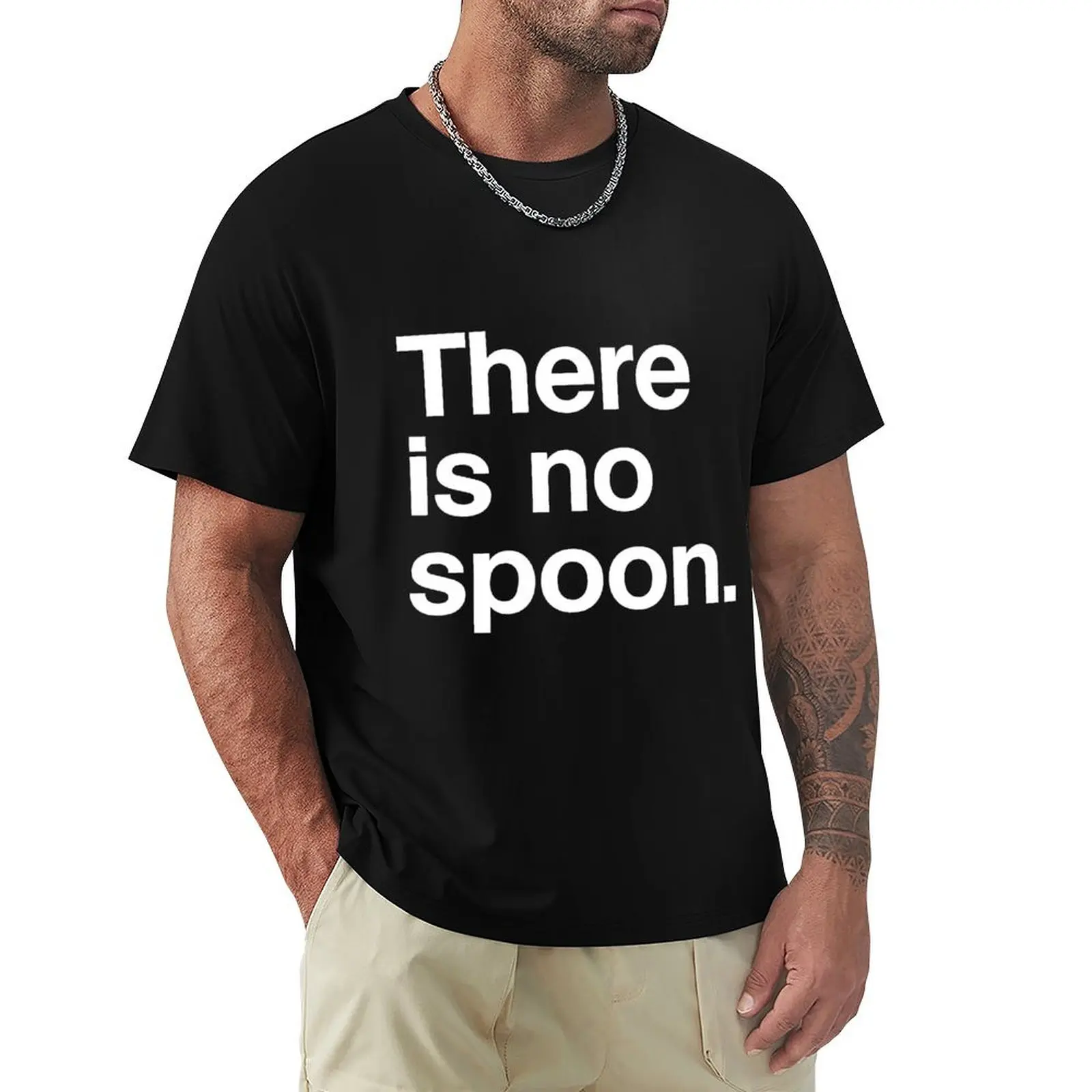There is no spoon T-Shirt customs Anime t-shirt gifts for boyfriend men clothings
There is no spoon T-Shirt customs Anime t-shirt gifts for boyfriend men clothings