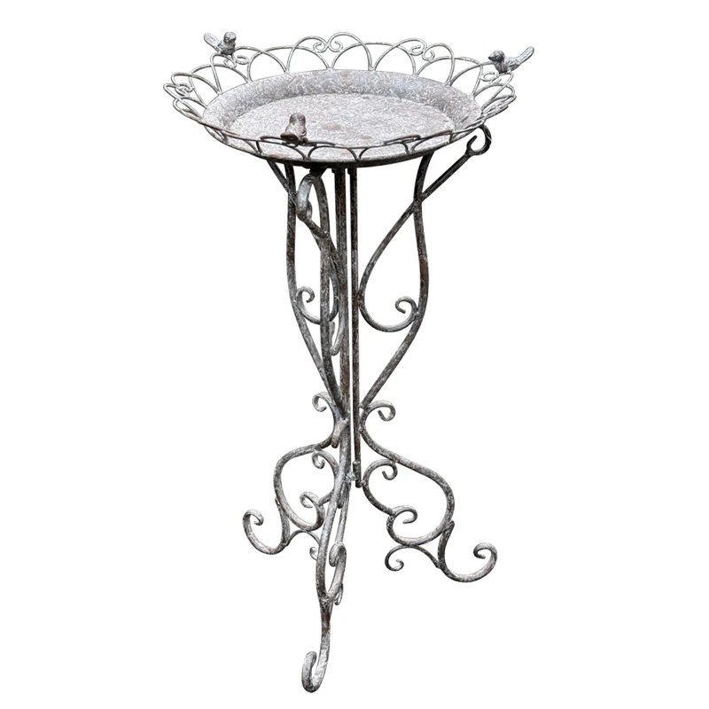 European style old garden terrace wrought iron tall wrought iron bird flower stand courtyard balcony flower pot rack
European style old garden terrace wrought iron tall wrought iron bird flower stand courtyard balcony flower pot rack