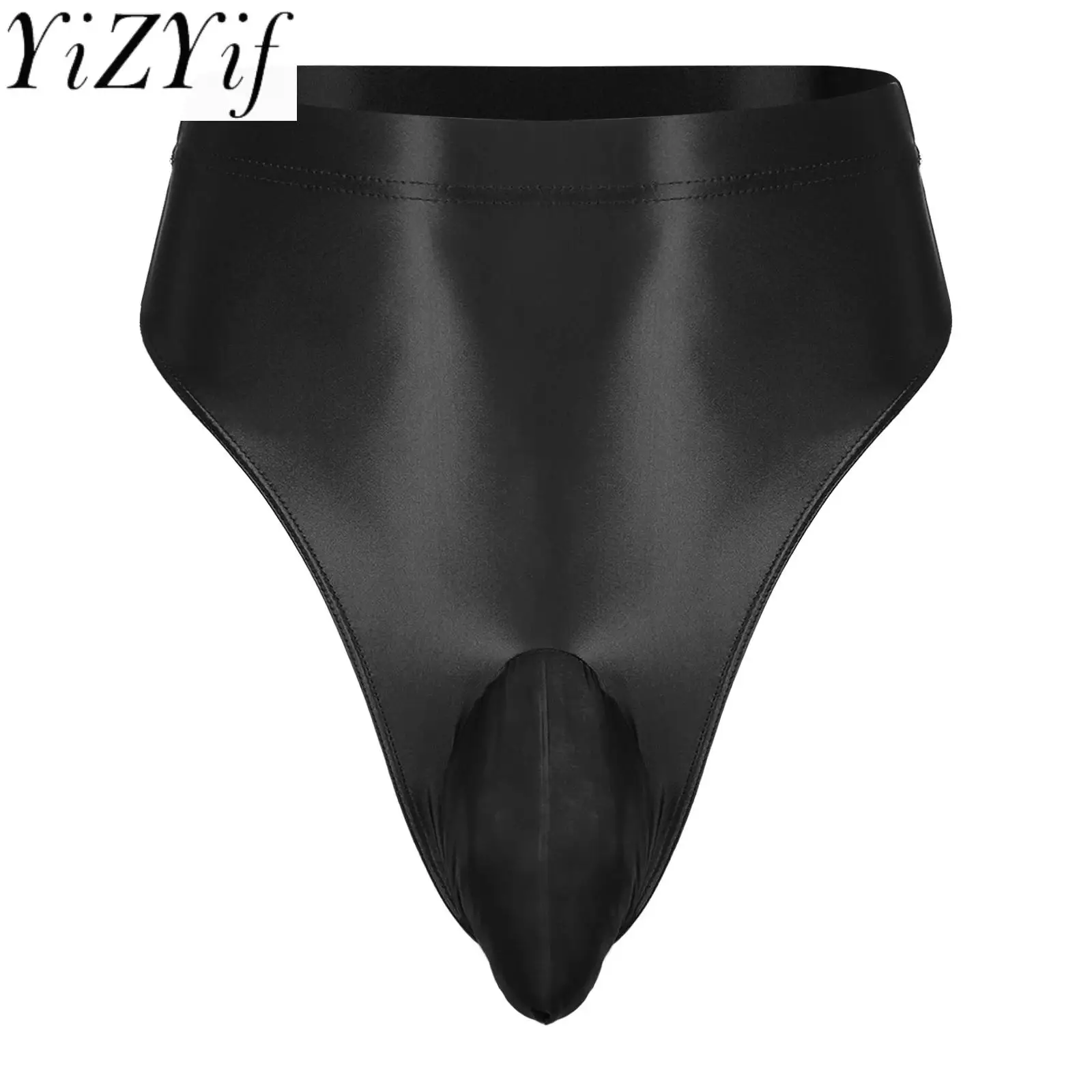 Men's Glossy Bikini Briefs Swimming Swimwear Sexy Underwear Bulge Pouch Thongs T-back Elastic Waist High Waist Briefs Underpants
Men's Glossy Bikini Briefs Swimming Swimwear Sexy Underwear Bulge Pouch Thongs T-back Elastic Waist High Waist Briefs Underpants