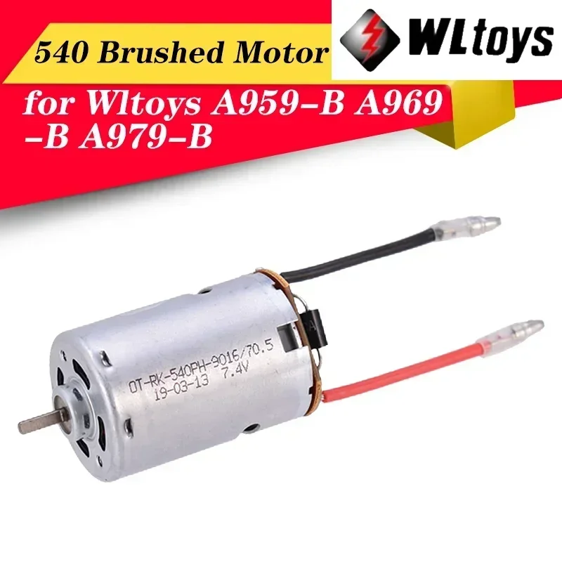 Original A959-B-13 Original Spare Parts 7.4V 540 Electric Brushed Motor For WL A959-B/A969-B/A979-B RC Car Accessories
Original A959-B-13 Original Spare Parts 7.4V 540 Electric Brushed Motor For WL A959-B/A969-B/A979-B RC Car Accessories