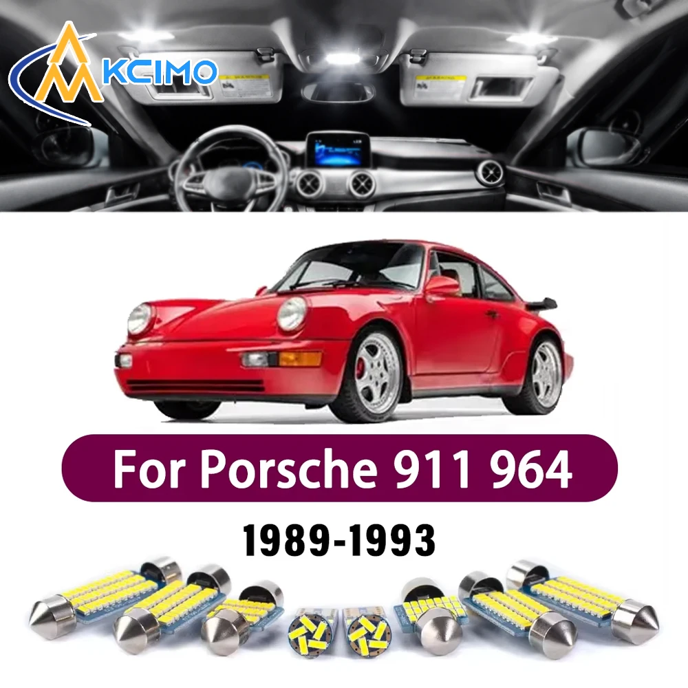 Error Free LED Interior Light Kit for Porsche 911 964 Series 1989-1993 Premium Bright Dome Trunk Mirror Reading Lamps Canbus
Error Free LED Interior Light Kit for Porsche 911 964 Series 1989-1993 Premium Bright Dome Trunk Mirror Reading Lamps Canbus