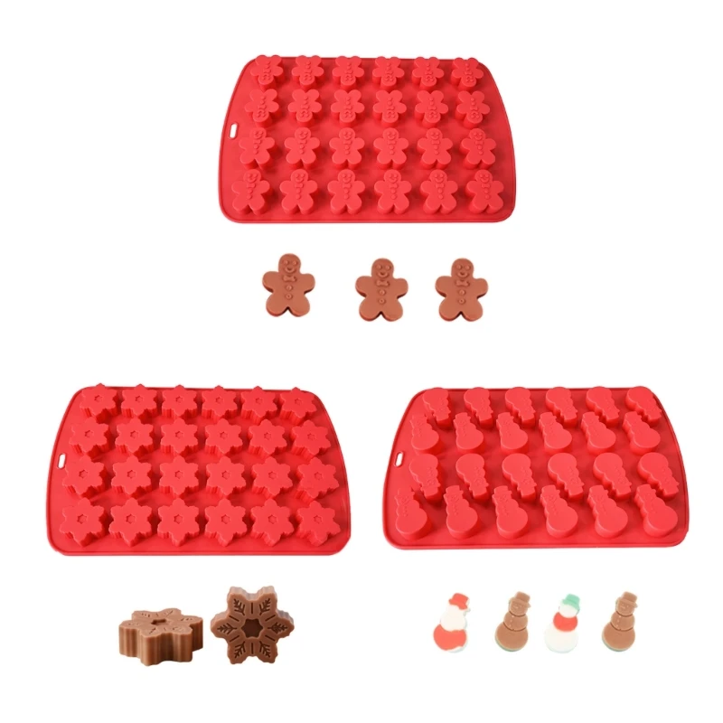 24 Cavity Christmas Silicone Mold Fondant Chocolate Mould DIY Cake Dessert Mould Homes Kitchen Baking DIY Supplies Drop shipping
24 Cavity Christmas Silicone Mold Fondant Chocolate Mould DIY Cake Dessert Mould Homes Kitchen Baking DIY Supplies Drop shipping