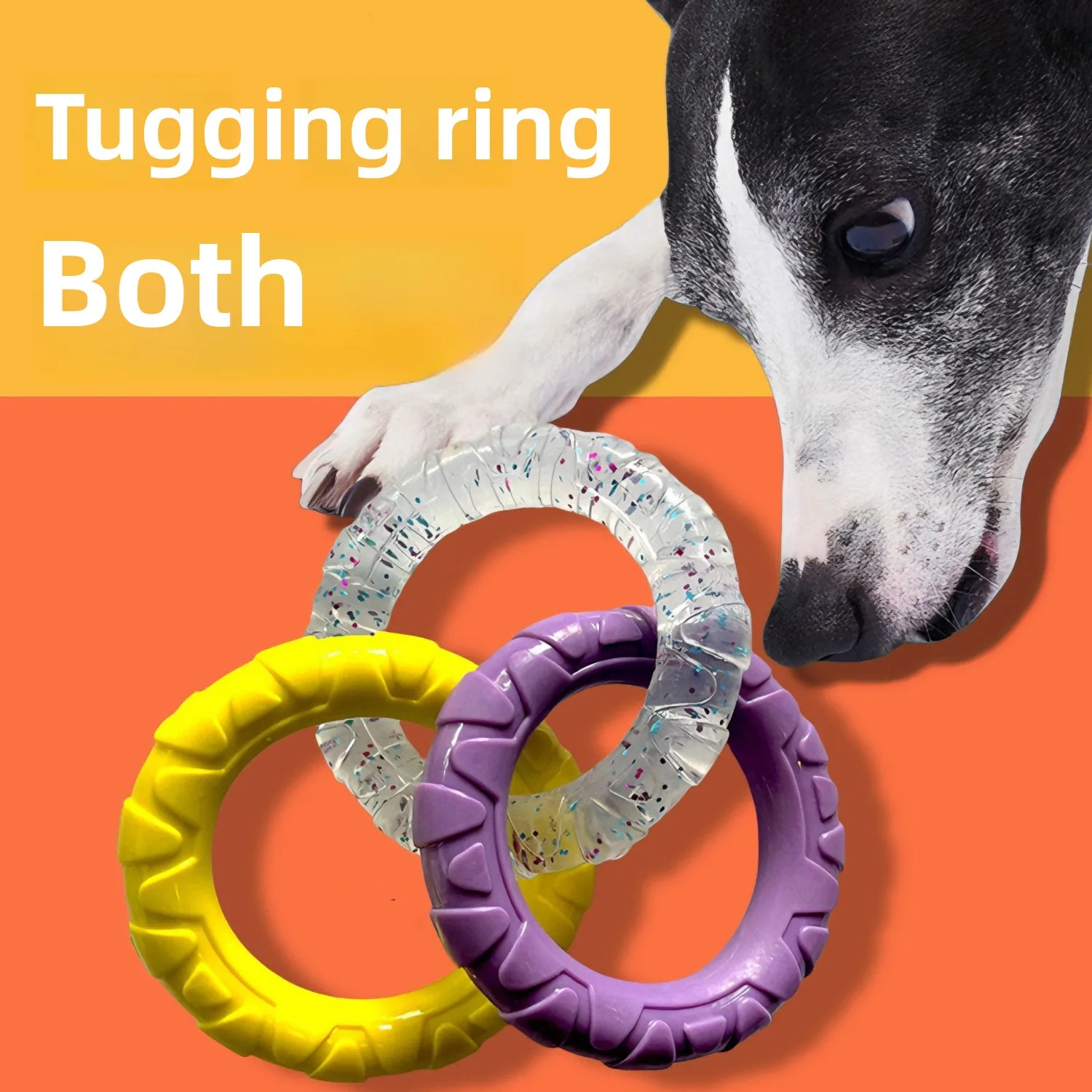 Pet Dog Toy Pull Ring Easy To Rinse Not Bad To Bite Thickened TPR Molars Teeth Cleaning Bite Resistance Interactive Training Toy
Pet Dog Toy Pull Ring Easy To Rinse Not Bad To Bite Thickened TPR Molars Teeth Cleaning Bite Resistance Interactive Training Toy