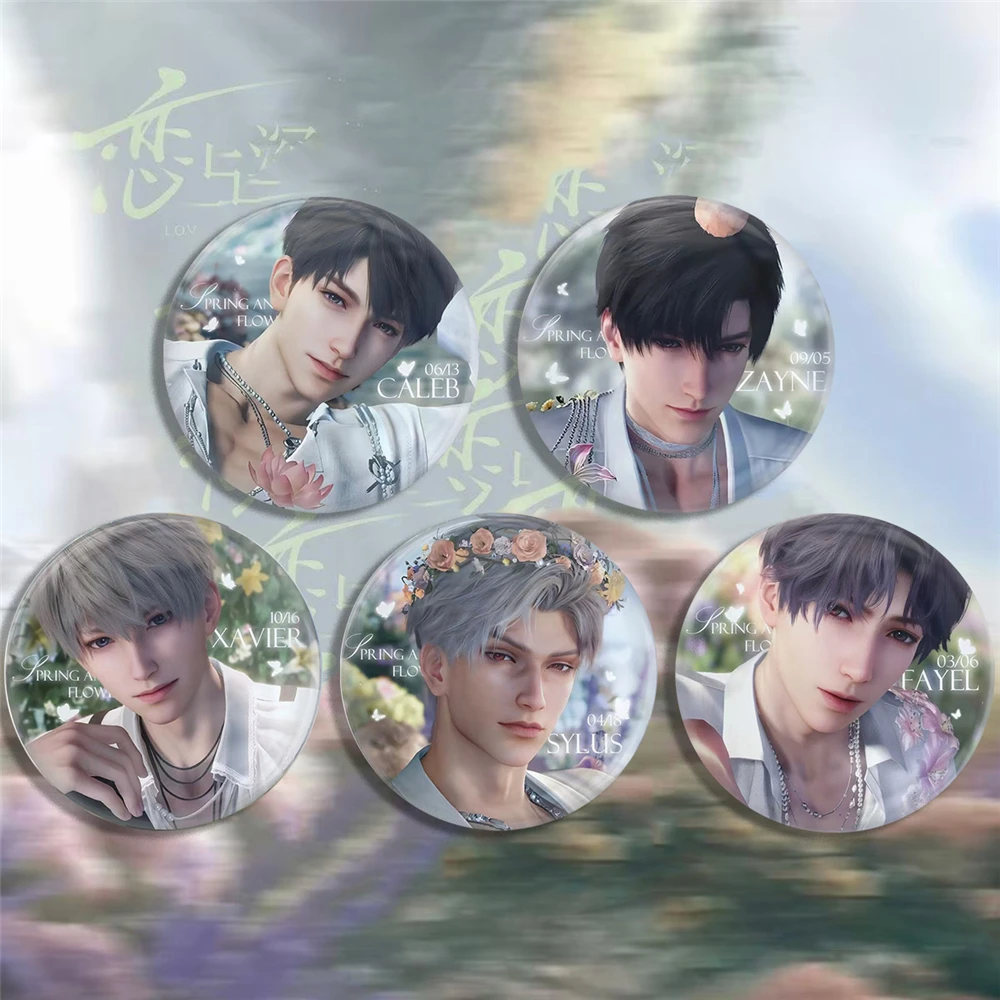 58 мм игра Love and Deepspace Zayne Rafayel Caleb Sylus Xavier косплей костюм значок булавка SPTE жесть брошь реквизит на Хэллоуин подарок
58 мм игра Love and Deepspace Zayne Rafayel Caleb Sylus Xavier косплей костюм значок булавка SPTE жесть брошь реквизит на Хэллоуин подарок