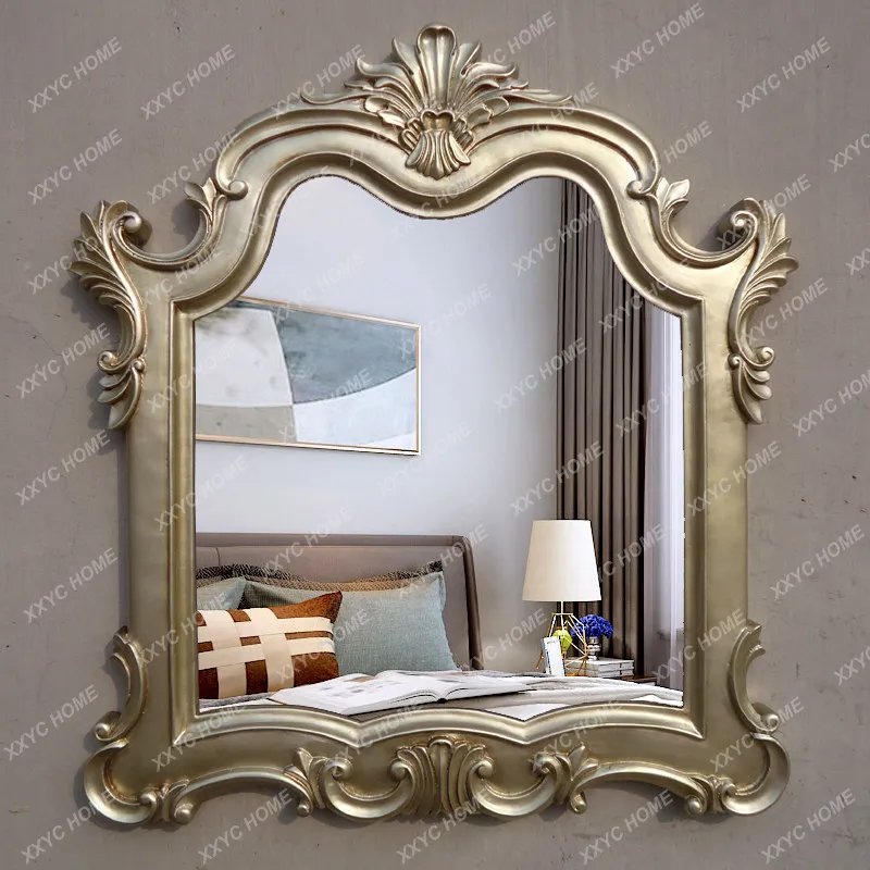 British style makeup mirror American wall-mounted bathroom mirror
British style makeup mirror American wall-mounted bathroom mirror
