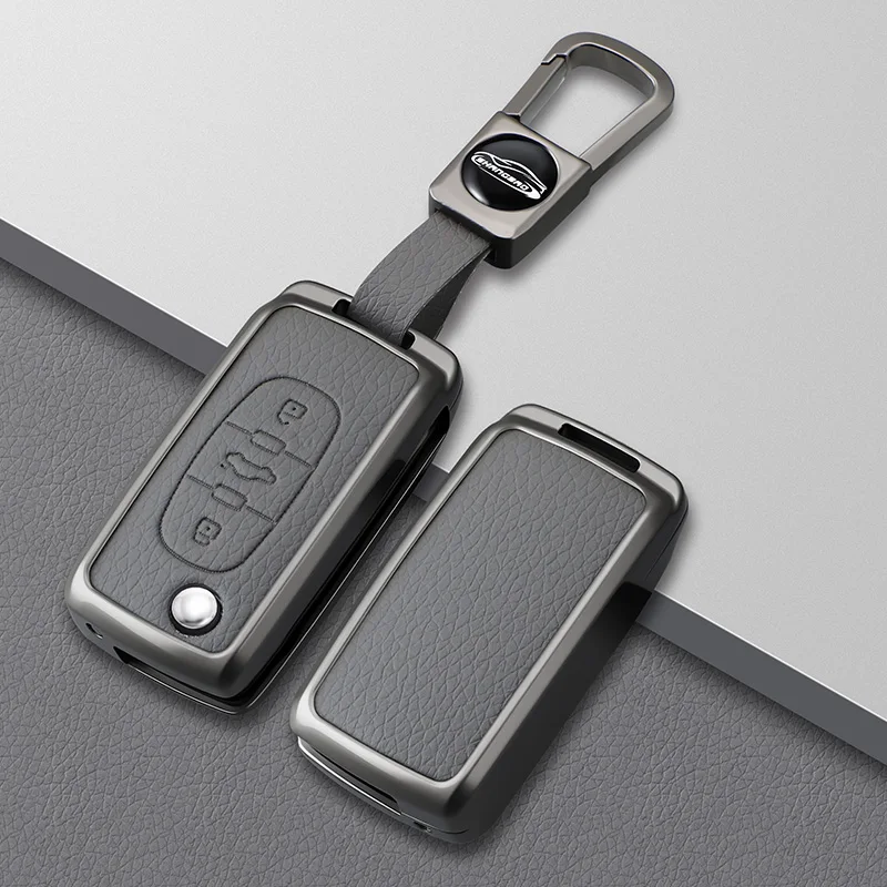 MetalLeather Car Flip Remote Key Case Cover durable durable For Citroen C2 C3 C4 C5 C6 Xsara Berlingo Protector Shell
MetalLeather Car Flip Remote Key Case Cover durable durable For Citroen C2 C3 C4 C5 C6 Xsara Berlingo Protector Shell