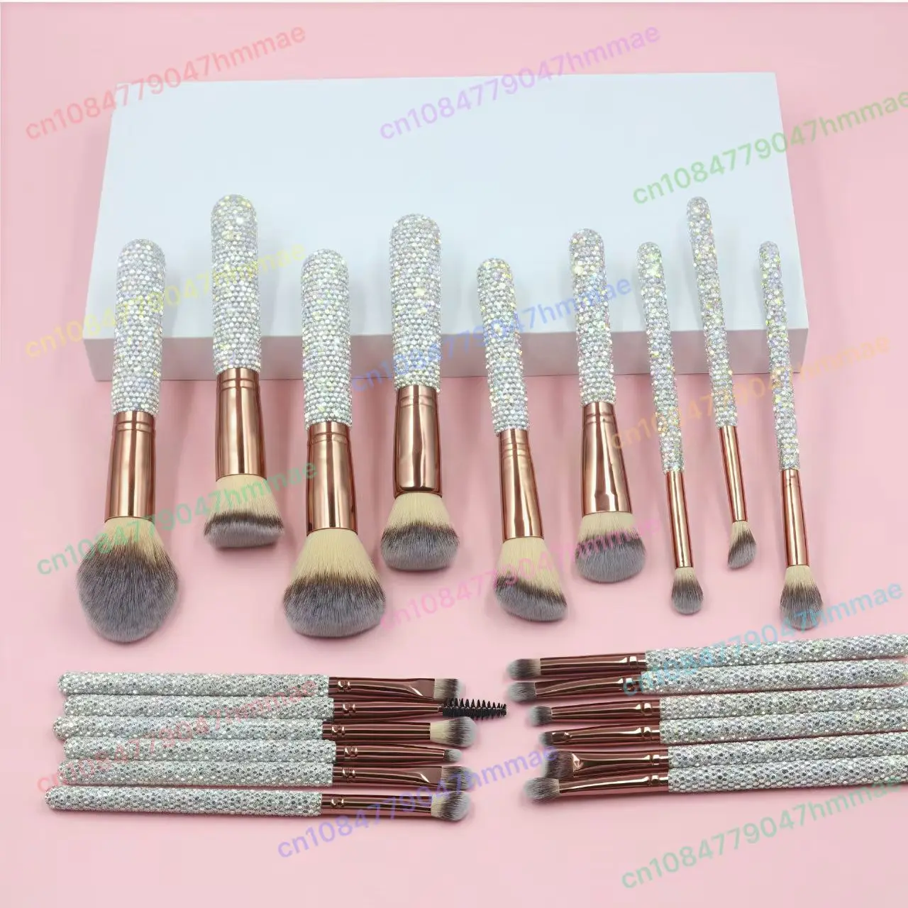 23pcs Bundle Rhinestone Glam Makeup Brush Sets Eyeshadow Beauty Tool Bling Makeup Brushes
23pcs Bundle Rhinestone Glam Makeup Brush Sets Eyeshadow Beauty Tool Bling Makeup Brushes