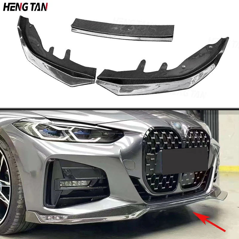 Carbon Fiber For BMW 4 Series G22 G23 Car Front Bumper Splitter Front Lip Chin Spoiler Diffuser Parts Upgrade Body kit
Carbon Fiber For BMW 4 Series G22 G23 Car Front Bumper Splitter Front Lip Chin Spoiler Diffuser Parts Upgrade Body kit