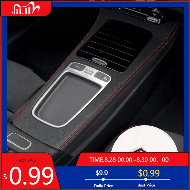 Внутренние наклейки на центральную консоль автомобиля, кожаный стиль, крышка панели, рамка, аксессуары для интерьера для Mercedes Benz A CLA Cl
Внутренние наклейки на центральную консоль автомобиля, кожаный стиль, крышка панели, рамка, аксессуары для интерьера для Mercedes Benz A CLA Cl