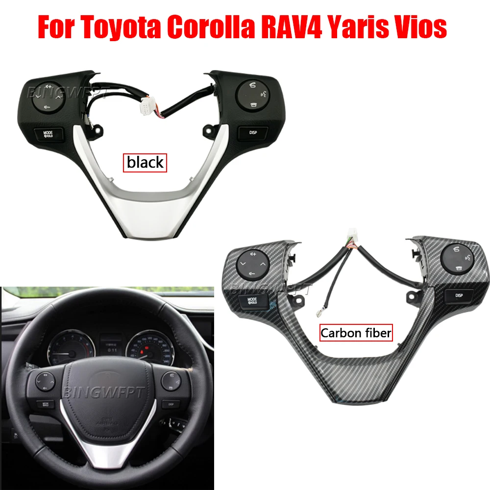 High Quality Steering Wheel Buttons 84250-02560 8425002560 Cruise Control Button For Toyota Corolla 2014-2018 RAV4
High Quality Steering Wheel Buttons 84250-02560 8425002560 Cruise Control Button For Toyota Corolla 2014-2018 RAV4