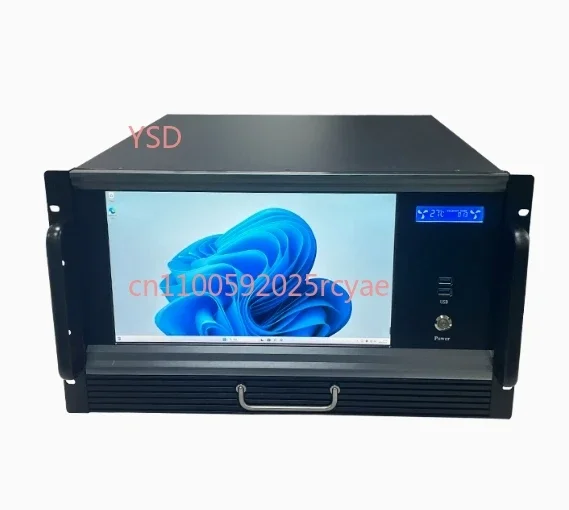 6U Chassis 13.1 Touch Display Rack EATX Large Board Computer Server Chassis