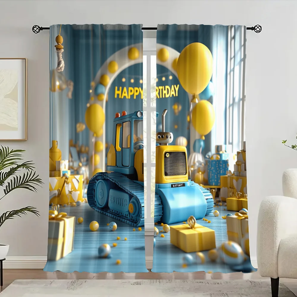 2pc, Party Window Curtains Architecture theme Birthday Durable Polyester,Without Electricity Festive Holiday Applies to Indoor
2pc, Party Window Curtains Architecture theme Birthday Durable Polyester,Without Electricity Festive Holiday Applies to Indoor