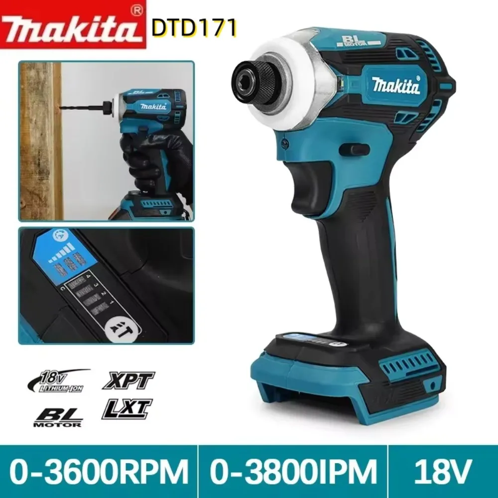 Makita DTD171 18V 2026 High Torque Brushless Impact Driver Rechargeable Electric Screwdriver for Daily And Professional Use
Makita DTD171 18V 2026 High Torque Brushless Impact Driver Rechargeable Electric Screwdriver for Daily And Professional Use