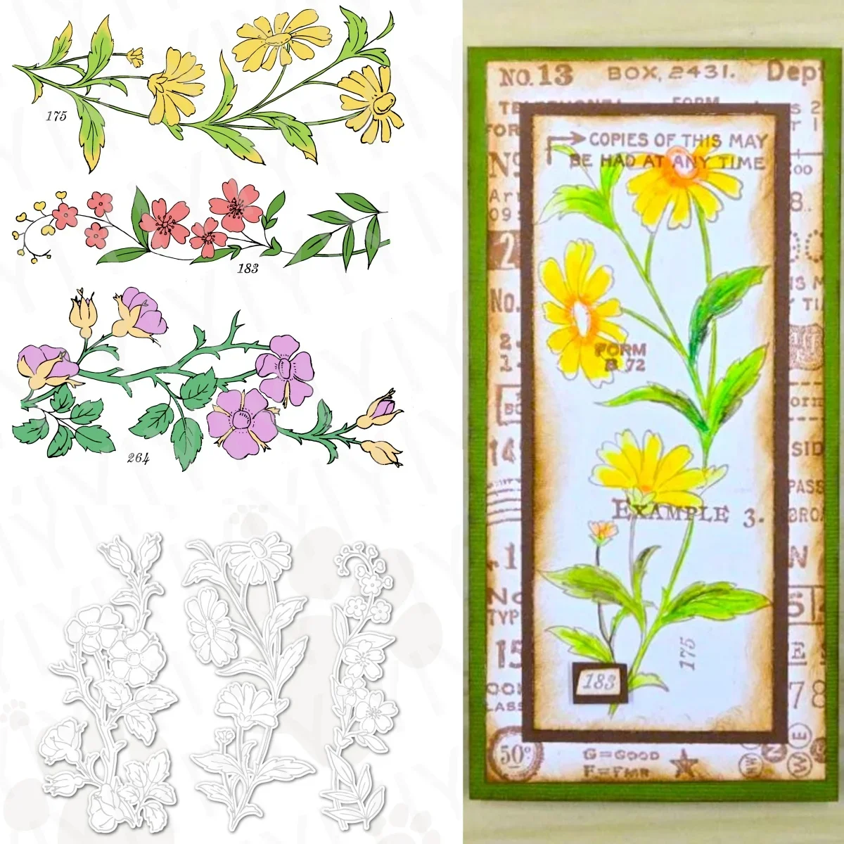 Embroidery Flower Clear Stamps Metal Cutting Dies DIY Scrapbook Diary Decoration Embossing Cut Template Make Card Album 2024 New
Embroidery Flower Clear Stamps Metal Cutting Dies DIY Scrapbook Diary Decoration Embossing Cut Template Make Card Album 2024 New
