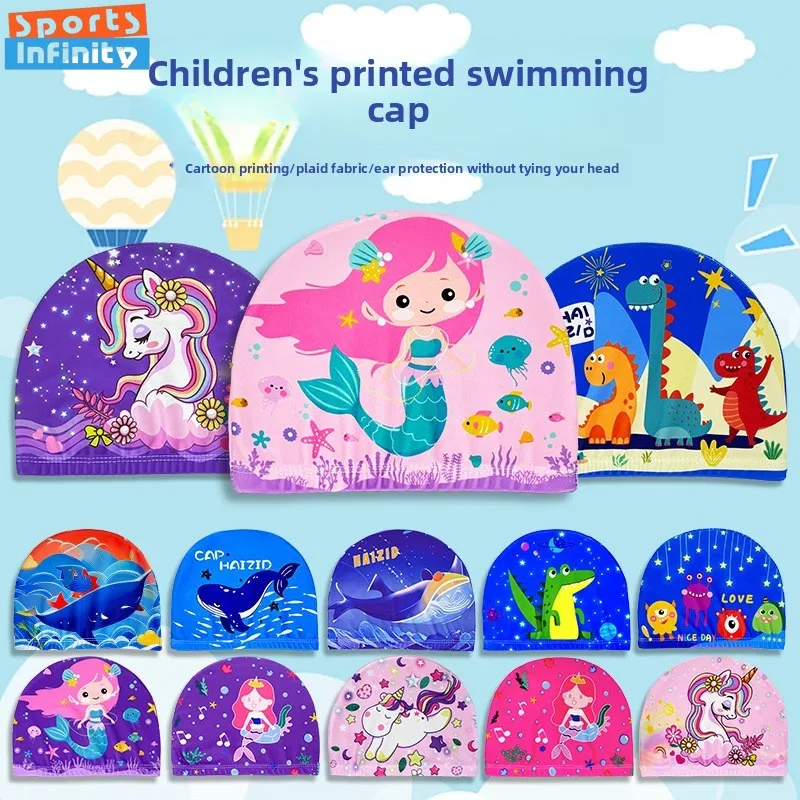 Детские шапочки для плавания для мальчиков и девочек, милая шапочка для плавания с героями мультфильмов, эластичные мягкие детские шапочки для плавания с животным принтом, аксессуары для плавания
Детские шапочки для плавания для мальчиков и девочек, милая шапочка для плавания с героями мультфильмов, эластичные мягкие детские шапочки для плавания с животным принтом, аксессуары для плавания