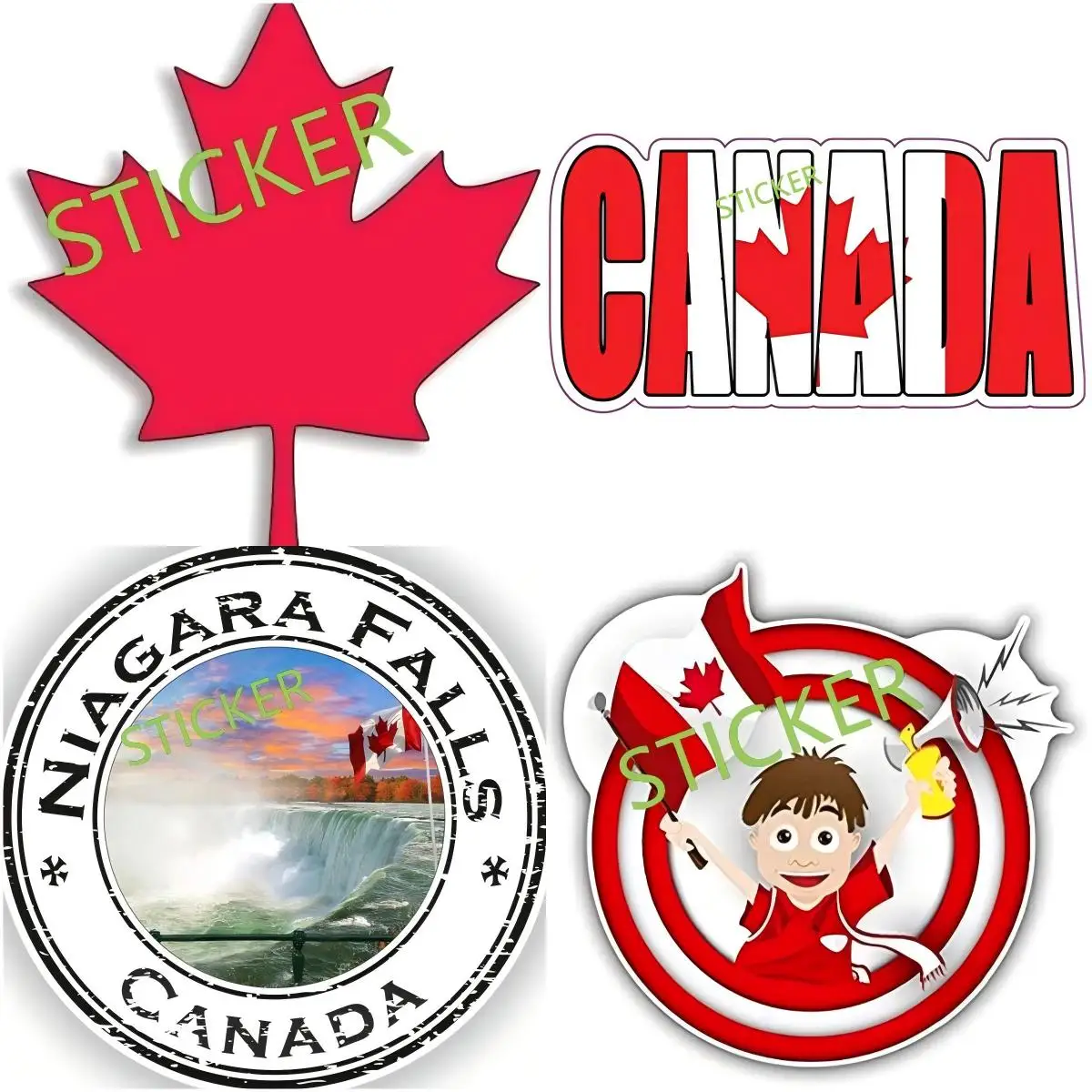 Canada Flag Sticker Auto Decals Waterproof Stickers Cover Scratches Decal Decoration Accessories
Canada Flag Sticker Auto Decals Waterproof Stickers Cover Scratches Decal Decoration Accessories